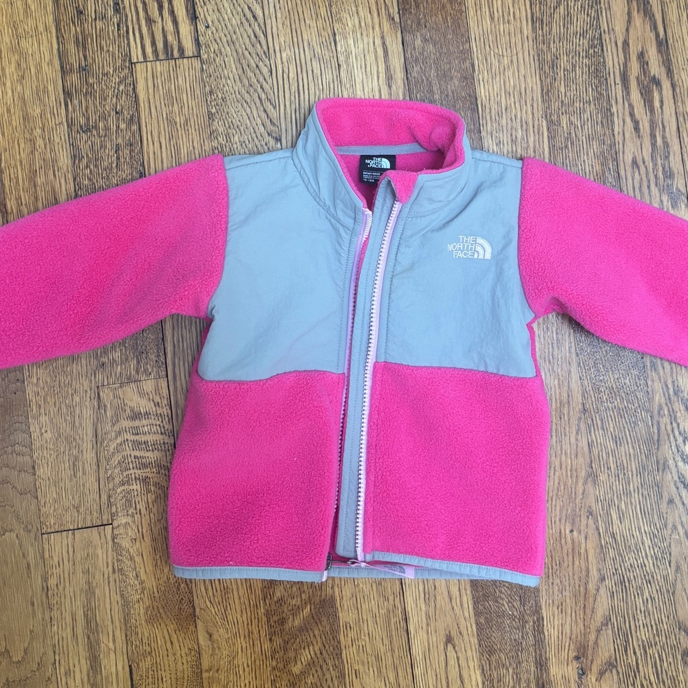 North Face Infant Girl Fleece Jacket 12-18months